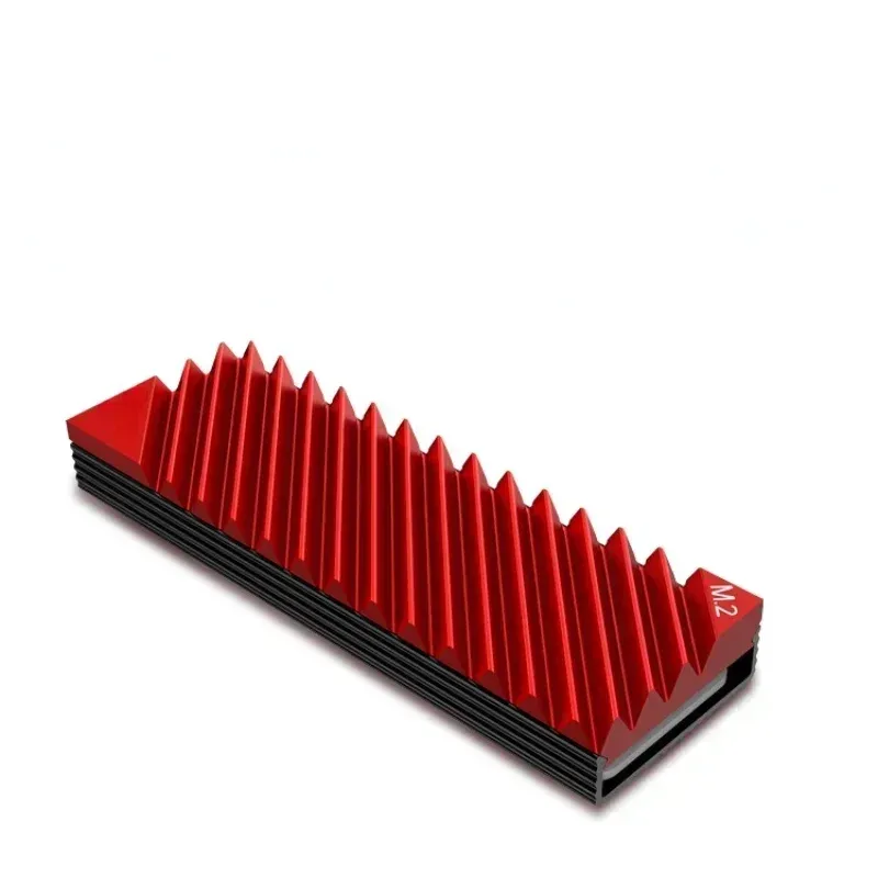 new 2024 M.2 2280 SSD NVMe Heat Sink M2 2280 Solid State Hard Disk Aluminum Heatsink with Thermal Pad Desktop PC Thermal Gasket1. Cooling
