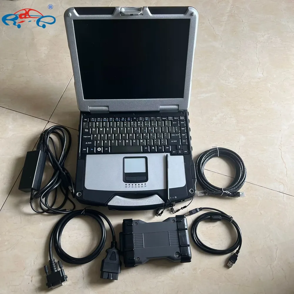 MB Star SD C6 VCI Diagnostic Tool Protocole DOIP Protocole avec ordinateur portable Utilisé CF31 CF-31 I5 CPU XEN / TRY V03.2024 Tool pour les voitures Mercedes