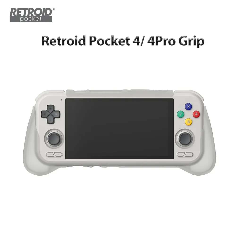 Fälle Originaler schwarzer Bag und Griff Retroid Pocket 4 Handheld -Spielekonsole wasserdichte Tragetasche und Griff für Retroid Pocket 4 Pro