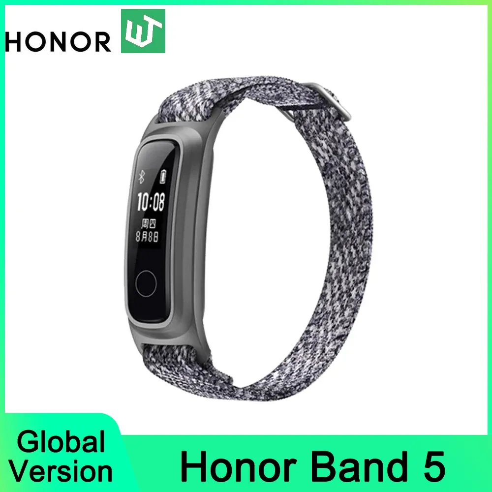 Armbänder Honor Band 5 Sport Edition Smart Band Monitor wasserdichte Smart Sports Armband Dual Handgelenkschuhmodus Daten