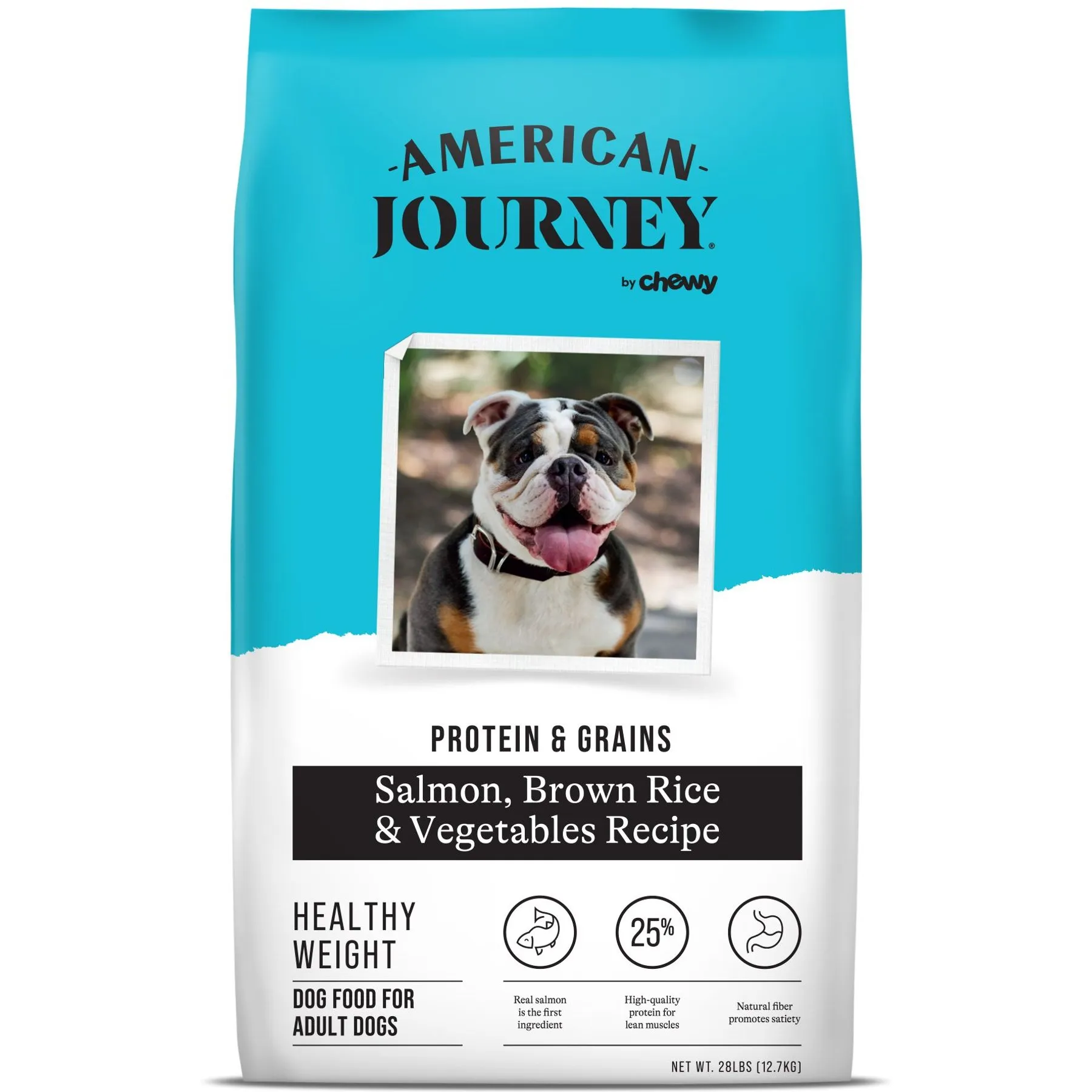 Salmon Rice Recipe Dry Dog Food for Healthy Weight Management