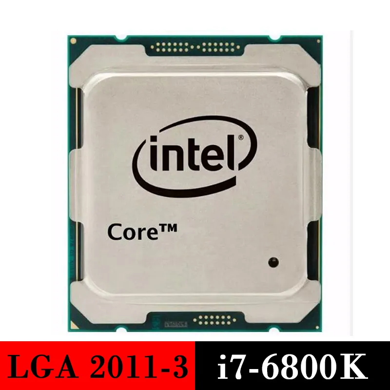 使用済みサーバープロセッサIntel Core X-Series I7-6800K CPU LGA 2011-3 for X99 6800K LGA2011-3 LGA20113