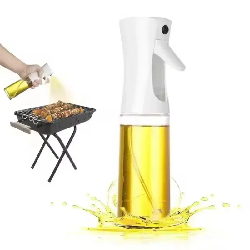 Nuevo 2024 1pcs Botella de aerosol de aceite de oliva para cocinar barbaco