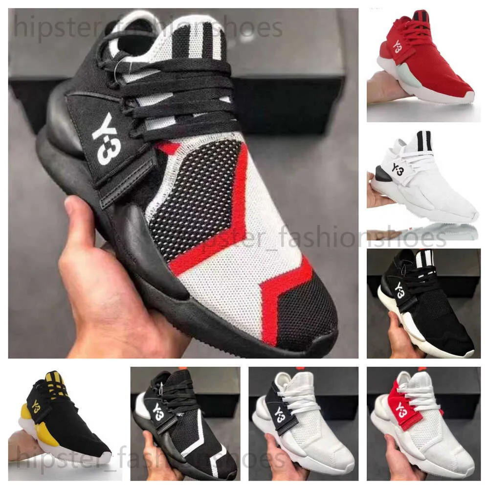 Designer Fashion luxury Y3 dazzling shoes Mens Women Running Shoes trainers White black yellow breathable High-end leather trendy Casual sports platform shoes