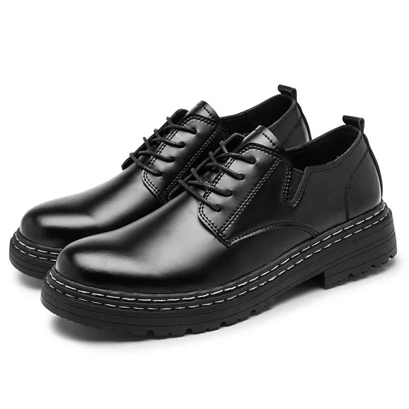 Boots New Casual Genuine Leather Highquality Leisure Tooling Shoes Comfortable Inside Handmade Trend Fashion Shoes Size 3845