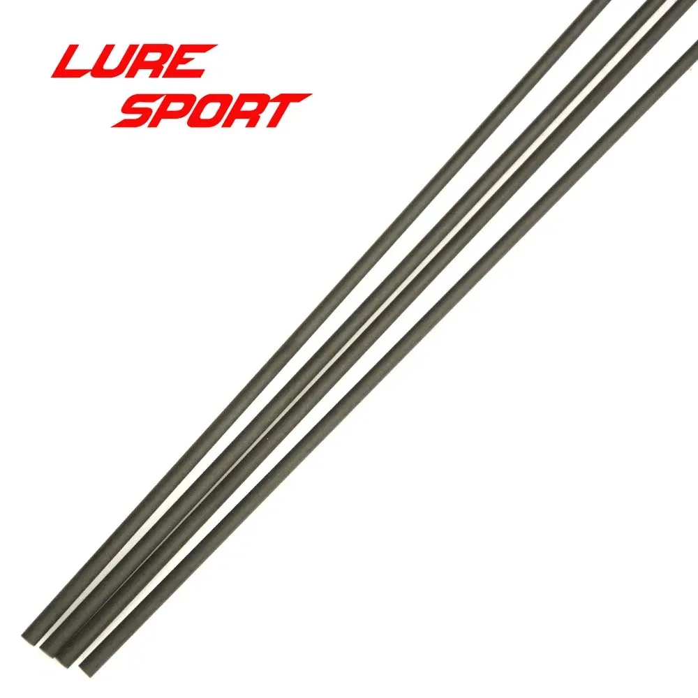 Accessori per Lucesport 4pcs 46 cm Spolta di carbone solido Blank No Vernice Building Components Fishing Pole Repair Accessori fai -da -te