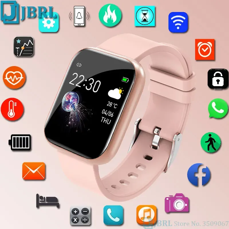 リストバンドスマートバンドi5腕時計監視男性女性フィットネストラッカーBluetoothCompatibleスポーツブレスレット用Android iOS Electronicsリストバンド