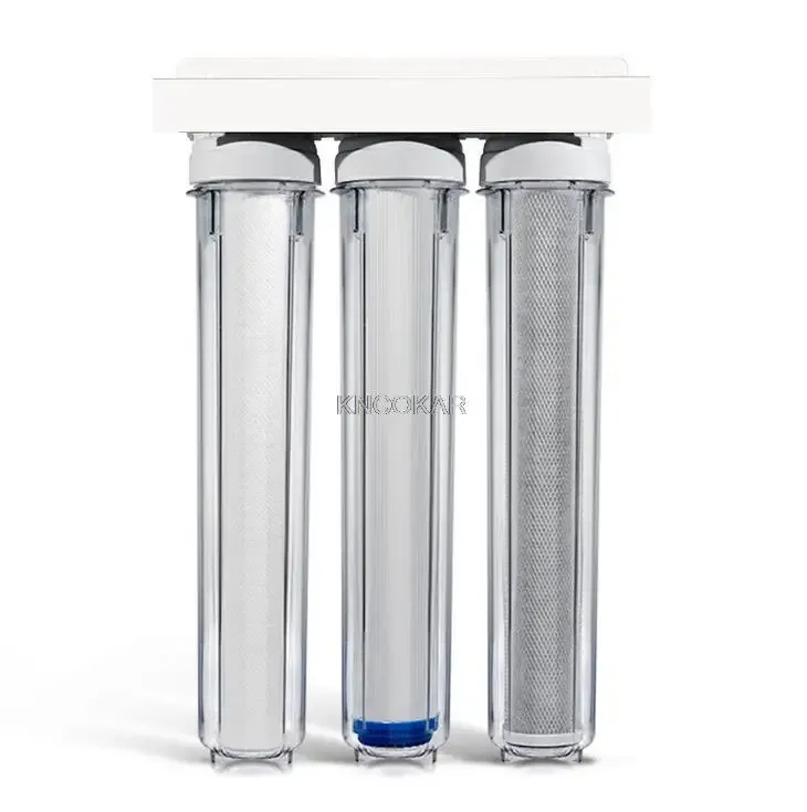 Purifiers Factory Direct Sales 20 Inch 3 Level Direct Drinking Transparent Water Purifier Prefilter Water Filter Ppf+udf+cto