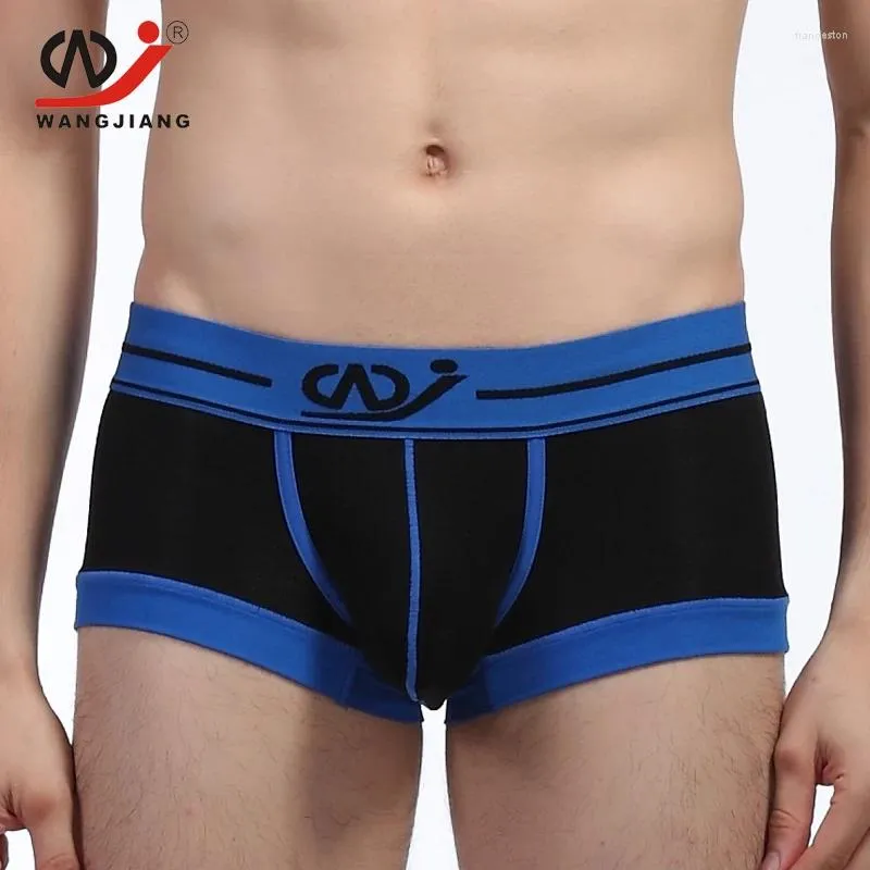 Majaki WJ Męskie bokserki Męskie bieliznę Cueca bokserki Masculina Brand Clothing Spandex Sous Vetement Homme