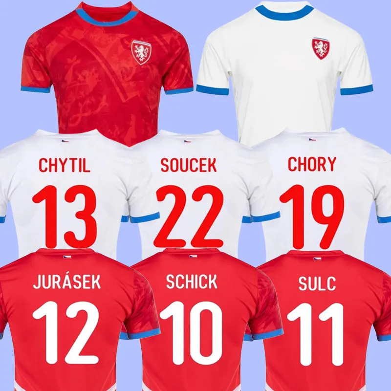 Away Kit Czech Republic Soccer Jersey 2021 2024 Czech Republic