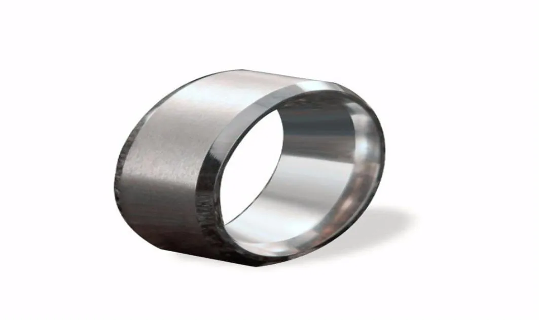 1 Fashion Gioielli in acciaio inossidabile in acciaio inossidabile in acciaio inossidabile da 6mm maschi in oro nero argento taglia da 6 a 13 anelli di fidanzamento del matrimonio80886184917605