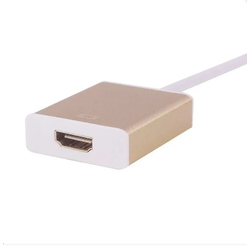 Adapter USB dla USB 3.1 USB-C do konwertera kompatybilnego z HDMI dla Air Pro Matebook/Samsung Tablet iPad 4K kabel HD Monitor wideo
