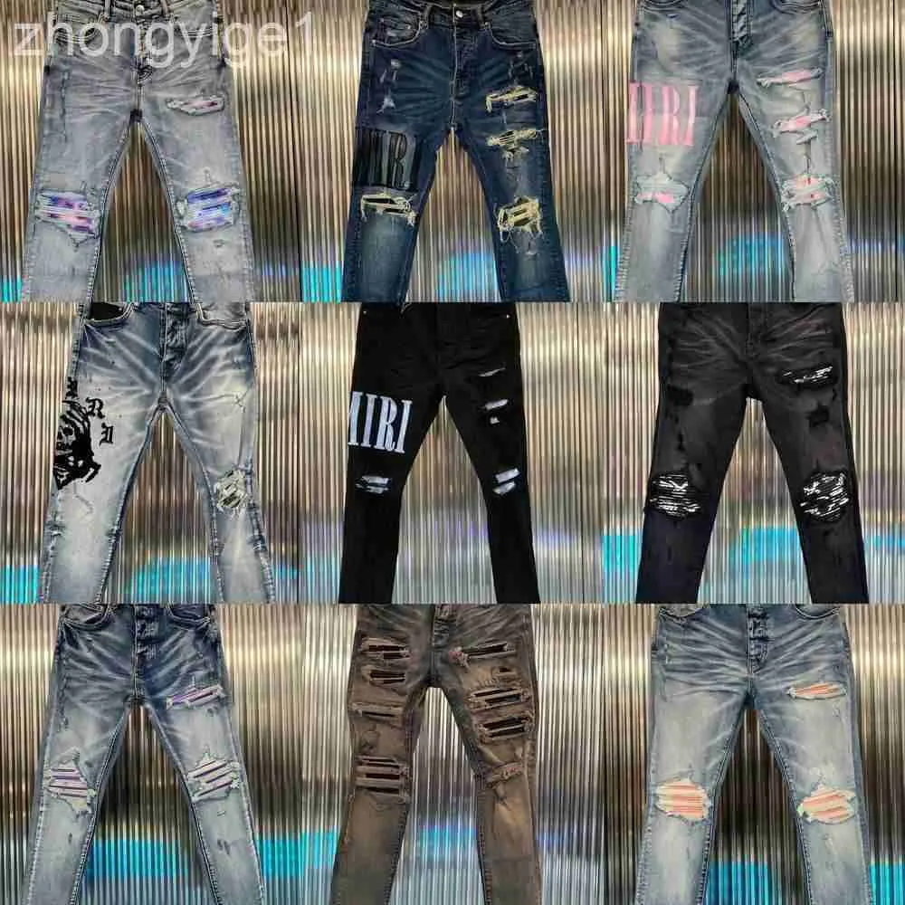 Motosiklet Ksubi Jeans Erkek Kot pantolon Avrupa Jean Hombre Mektup Yıldız Erkekleri Trend Marka Motosiklet Pantolon Skinnythm 2elo için Yırtılmış Patchwork