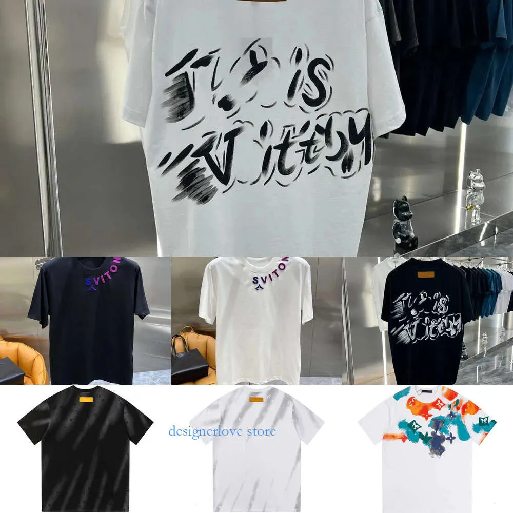 Designer T -Shirt Man Damen T -Shirt Sommermenschen mit Buchstaben Drucken kurze Ärmel Hemden Männer losen Tees asiatische Größe S xxl