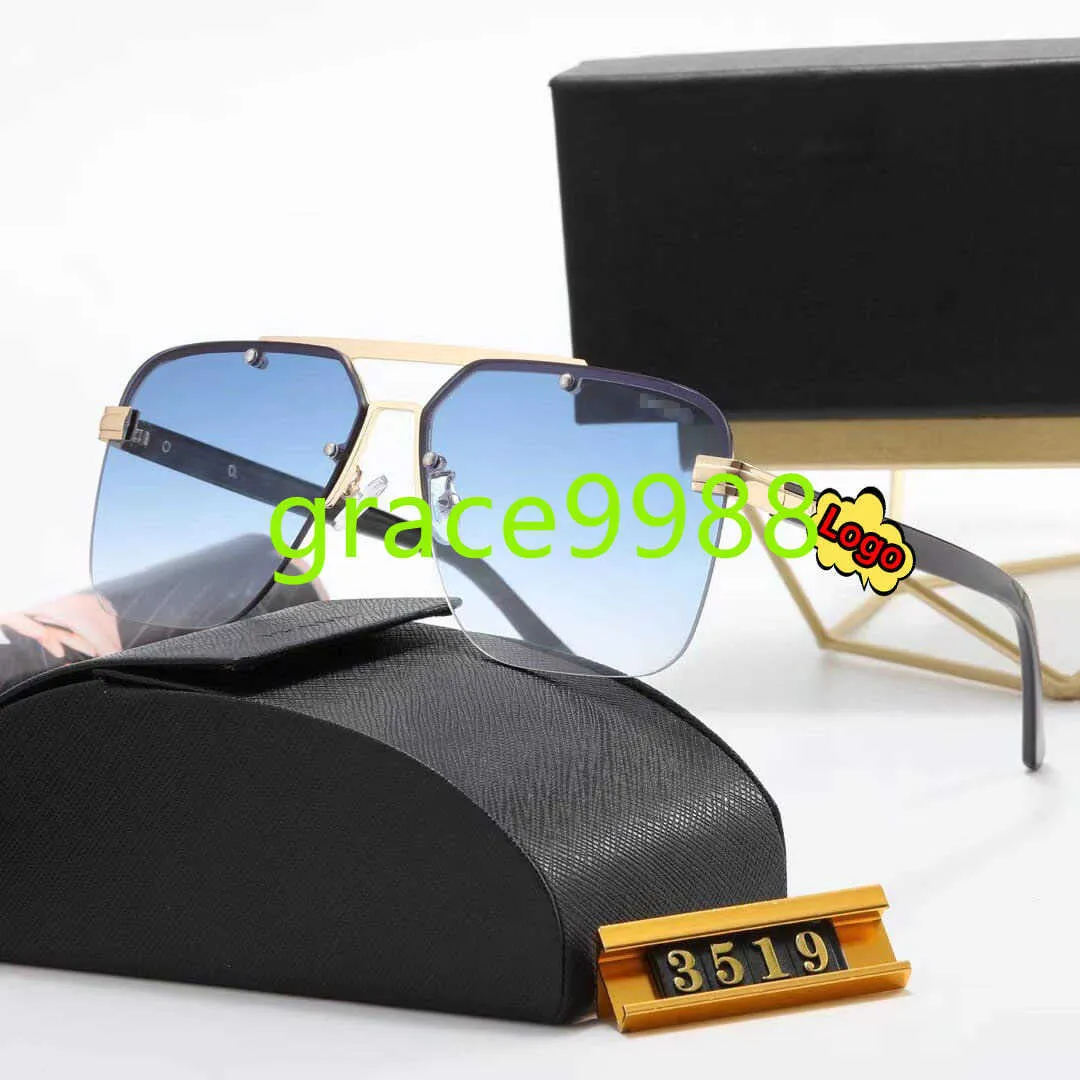 Contactez-moi Pra Sun Glasses Full Detail Men Double Bridge Metal Famous Brand Designer Sunglasses 2024 pour les femmes