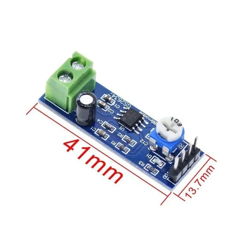 LM386 Power Amplificateur Board pour 200 fois Gain Mono Audio Power Amplificateur Module 2024 Amplification de haute qualité pour vos besoins audio