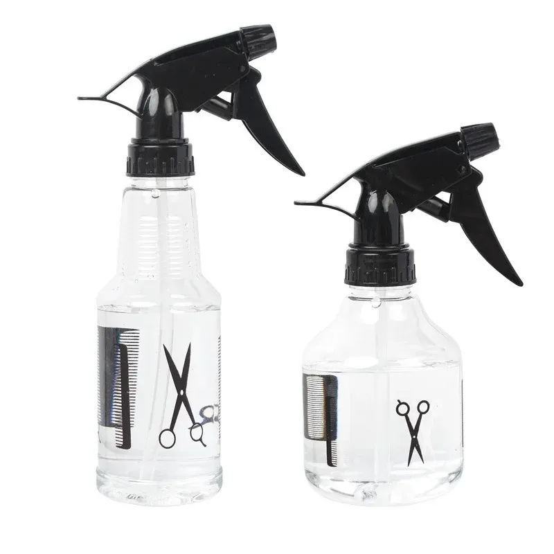 1pc Water Sprayer Hair Salon Werkzeug transparente Make -up Feuchtigkeits Zerstäubungszerstäuber Haarthaarhaarspezialische Werkzeuge Feine Nebel -Sprühgerätflaschen