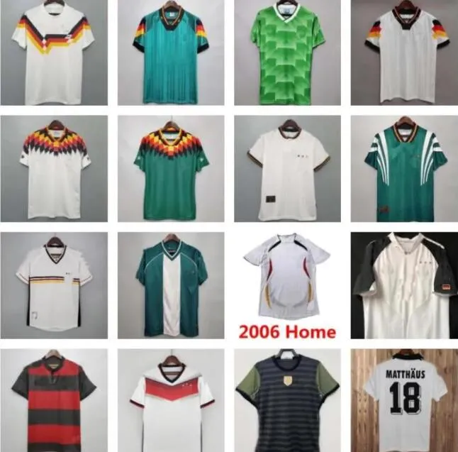 Coupe du monde 1990 1998 1988 1996 Germanys Retro Littbarski Ballack Soccer Jerseys Klinsmann 2006 2014 Kroos Kalkbrenner 1996 2004 Matthaus Hassler Bierhoff Klose