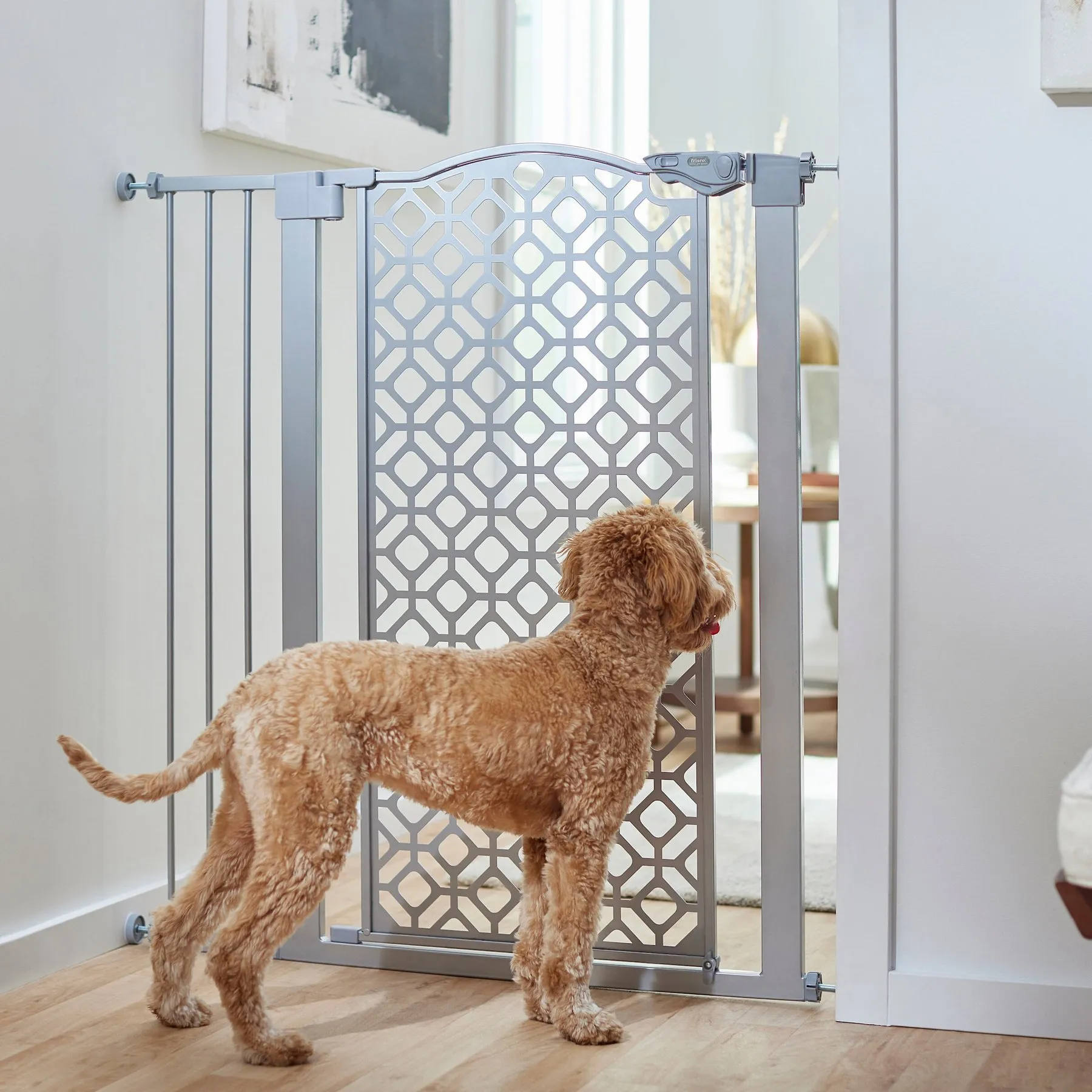 Extra Tall Pet Sturdy Dog Gates Steel Dog Gate Extra Tall With