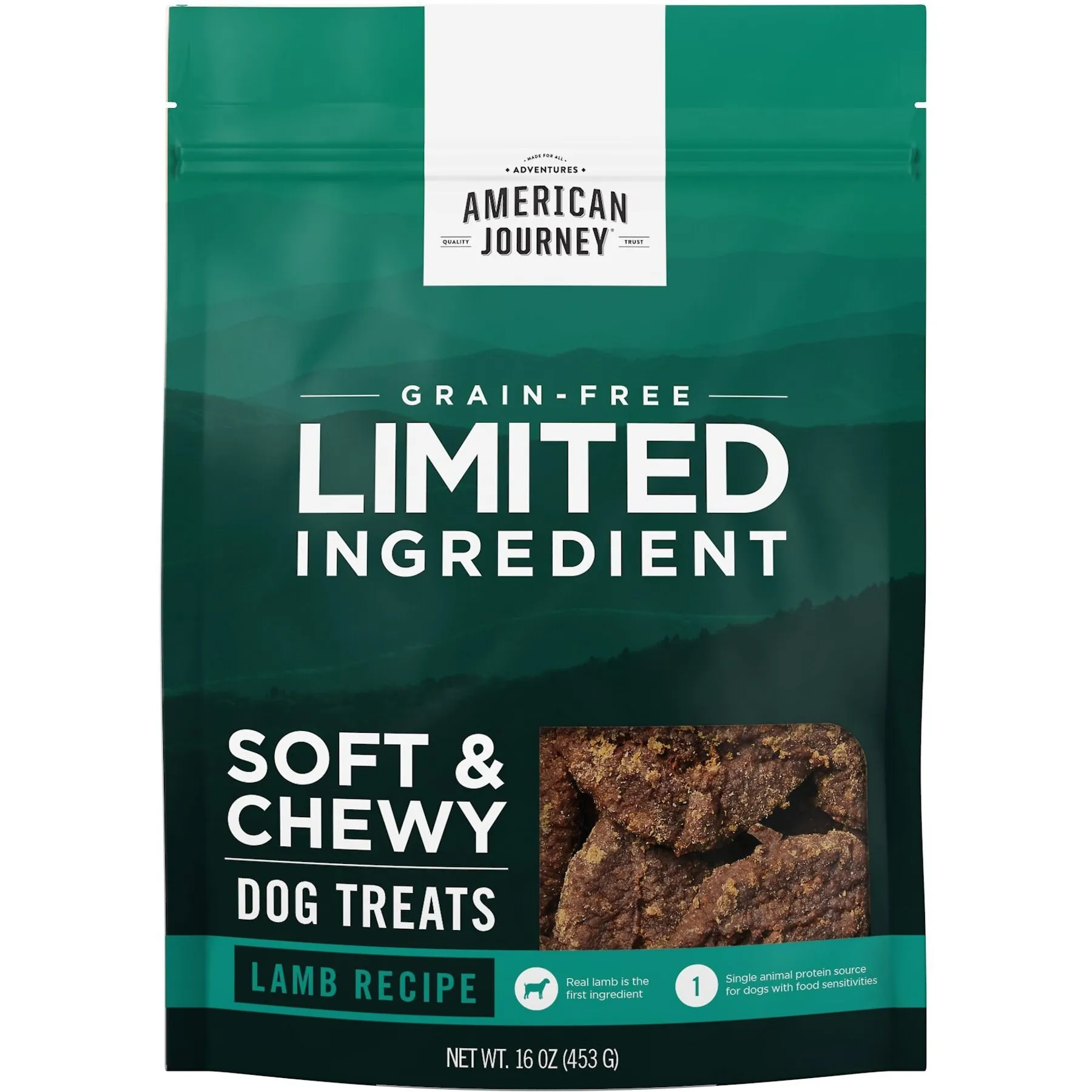 Limited Ingredient Lamb Dog Treats, Soft Chewy, 16 oz Shop Now! - Main Image