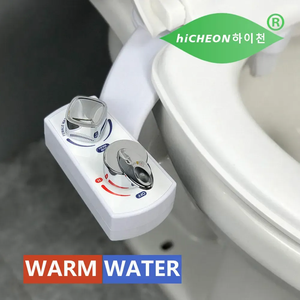 Clothing Bidet Warm Water Hot Cold Bidet for Toilet Non Electric Bidet Muslim Shataff Wc Bidet Dual Nozzle Self Cleaning Feminine Wash