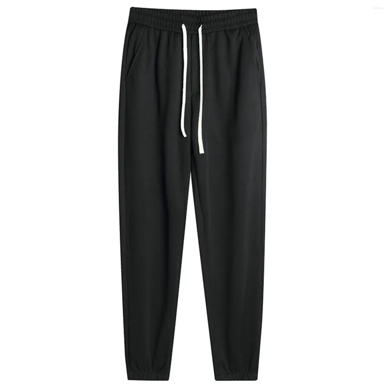 Pantaloni da uomo Soild maschio jogging elastico pantaloni sportivi sportivi che covano sottili pantaloni estivi per uomini comodi ropa hombre