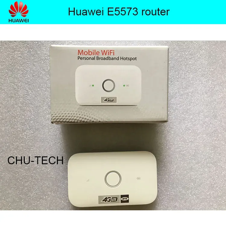 Roteadores desbloqueados Huawei E5573 E5573CS322 150Mbps 4G LTE WiFi Pocket Pocket Mobile Hotspot