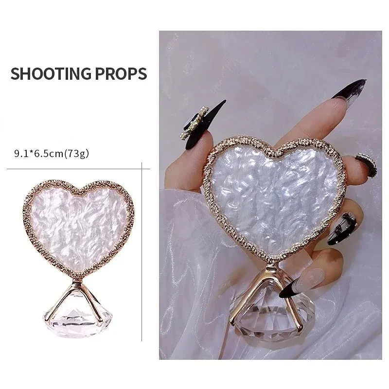 2024 Professionele diamant valse nail art bord display stand gouden ring agaat palet Poolse gel fotohulpmiddelen manicure tonen plank voor