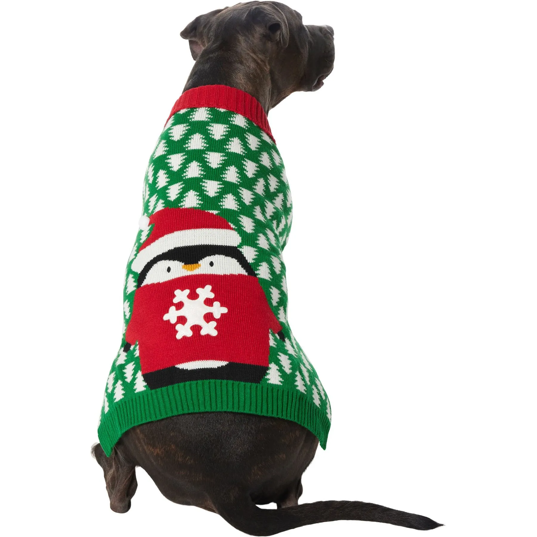 Festive Penguin Holiday Sweater for Dogs Cats Adorable Cozy, Shop Now!