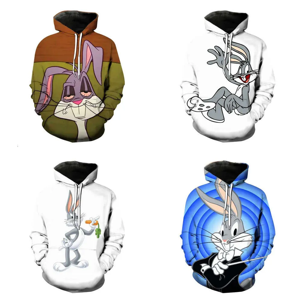 Hoodies Men's & Sweatshirts Women's Hoodie Anime Cartoon 3D Print Sweater Fashion Haruku Street Hip Hop Spring and Autumn Style