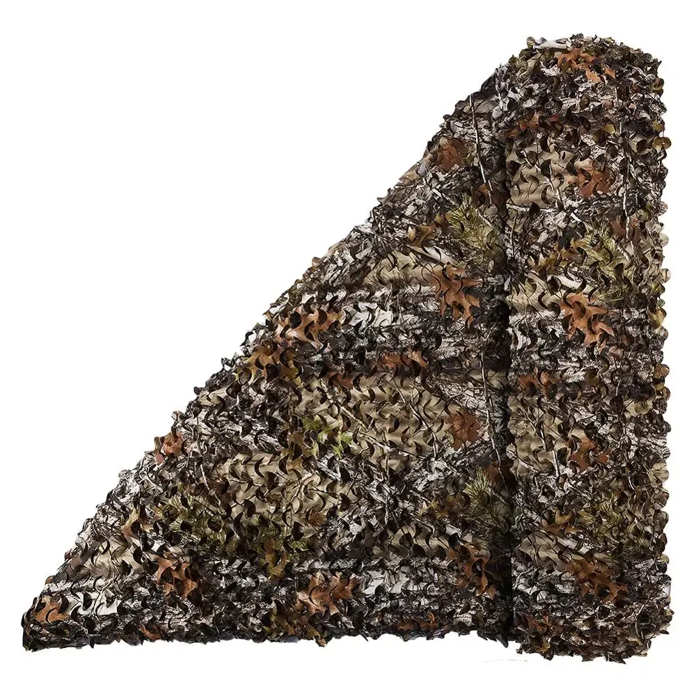 Outor Outdoor Camo Nettting Camoflage Net do biwakowania wojskowego polowania strzelanie z filtrem przeciwsłonecznym Schronienie Taktyczne Ghillie Suit