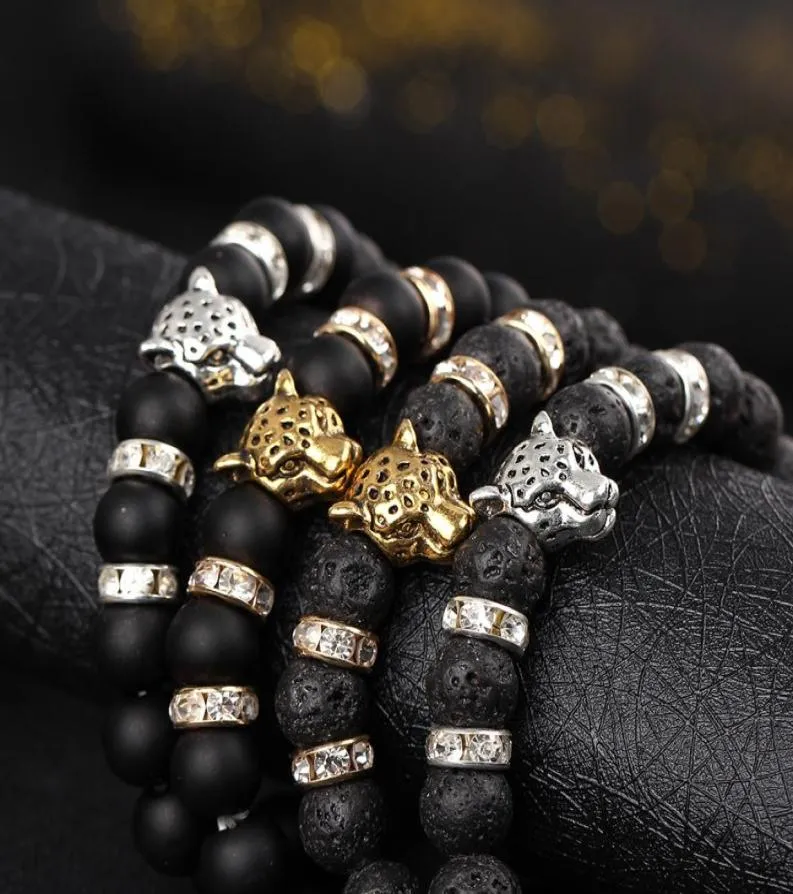 Bracelet de charme de perle 2019 bracelets Bouddha Bracelet Bracelet de lion de pierre naturelle Pulseras Hombre Bracciali Uomo Mens Bracelets9491239