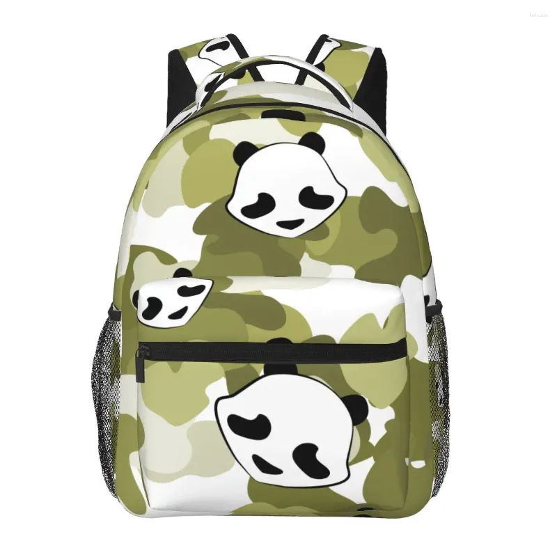 Sac à dos panda ours mignon camouflage animal mode garçons filles scolaires de filles pour adolescent livre d'étudiant