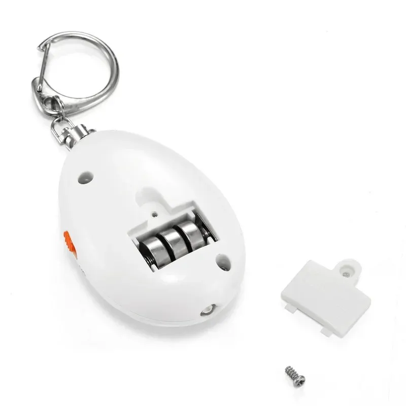 Ny 125DB Självförsvar Emergency Alarm Keychains Personligt skydd Alarm Säkerhet Säkerhet Anti -Attack Loud Alarm For Girl Women - For Self