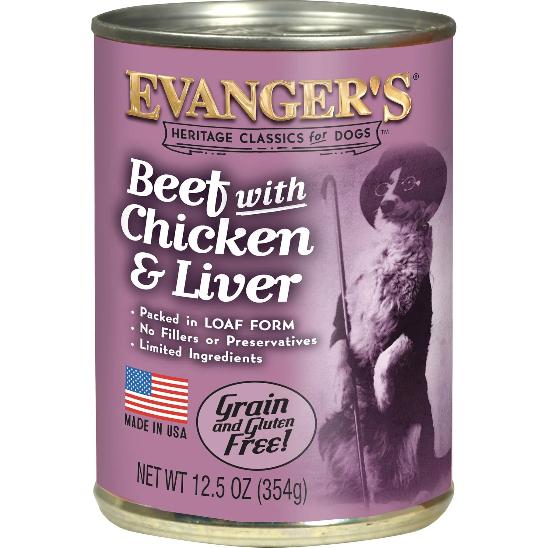 Premium Grain Free Beef Chicken And Liver Canned Dog Food Best Seller