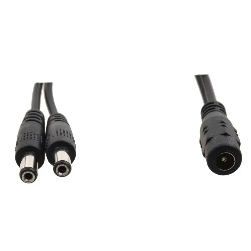 POE CCTV -tester IP -camera DC 1 tot 2 Power Splitter Cable Cord voor CCTV -camera 1 vrouwelijk tot 2 mannelijke FC