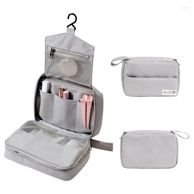 Cosmetic Bags Portable Women Travel Multifunctional Ladies Toiletry Storage Organize Makeup Bathroom Hanging Wash Bag