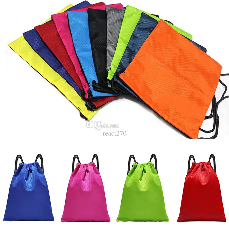 Soccer Bag Shoe Bag Boot BAG Billig Full Color Printing Nylon Sports Drawstring Cleats Bag Football Boot Bags