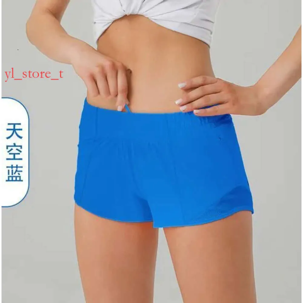 Lu High Brandbrateble Quick Torking Hotty Shorts Women'sDesigner Comfort Sports Underwear Pocket Running Fitness Pants Princess Sportwear Gym Leggings 1366