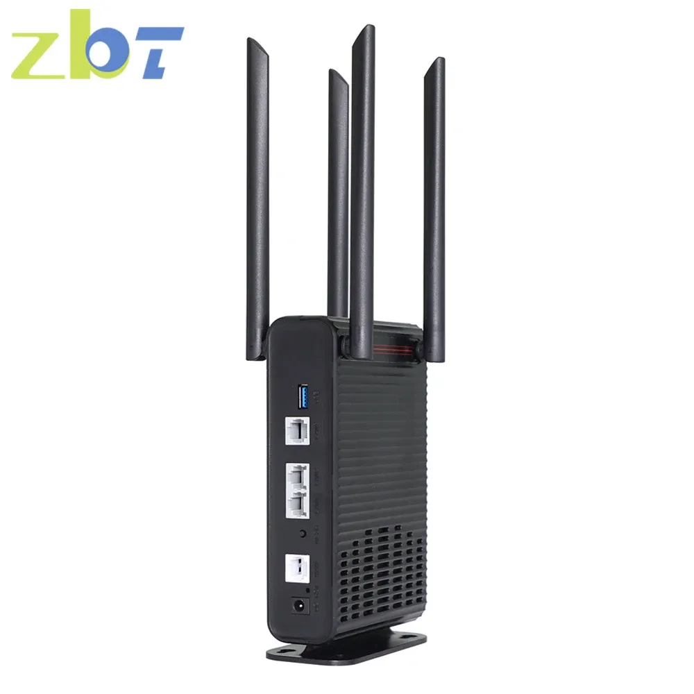 Router ZBT WiFI6 Router 1800Mbit / s USB3.0 OpenWRT Firmware DDR3 256MB Flash 16mb 3*Gigabit Lan Wan 802.11ax WiFi 6 Hotspot Access Point