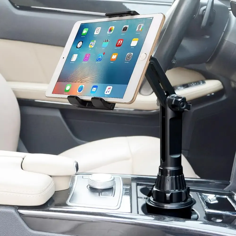 Stands Universal 360 Car Tobe Holder Tablet Automobile Mount Cradle pour Apple iPad Pro 12.9 Air 2019 Mini 4 pour Samsung Tab S7 plus 12,4