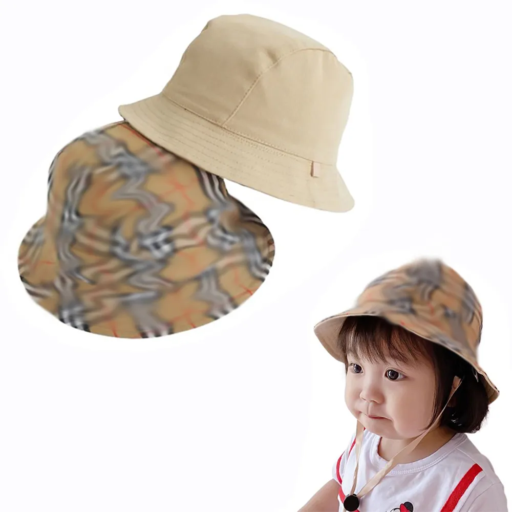 Plaid Designers Kids Bucket Hat Fitted Hats Sun Prevent Bonnet Beanie Baseball Cap Outdoor Children Or Adults Fishing Dress Beanies From 10 62 DHgate