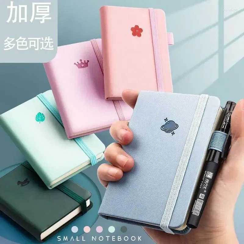 Mini A7 Pocket Notebook en cuir fait à la main