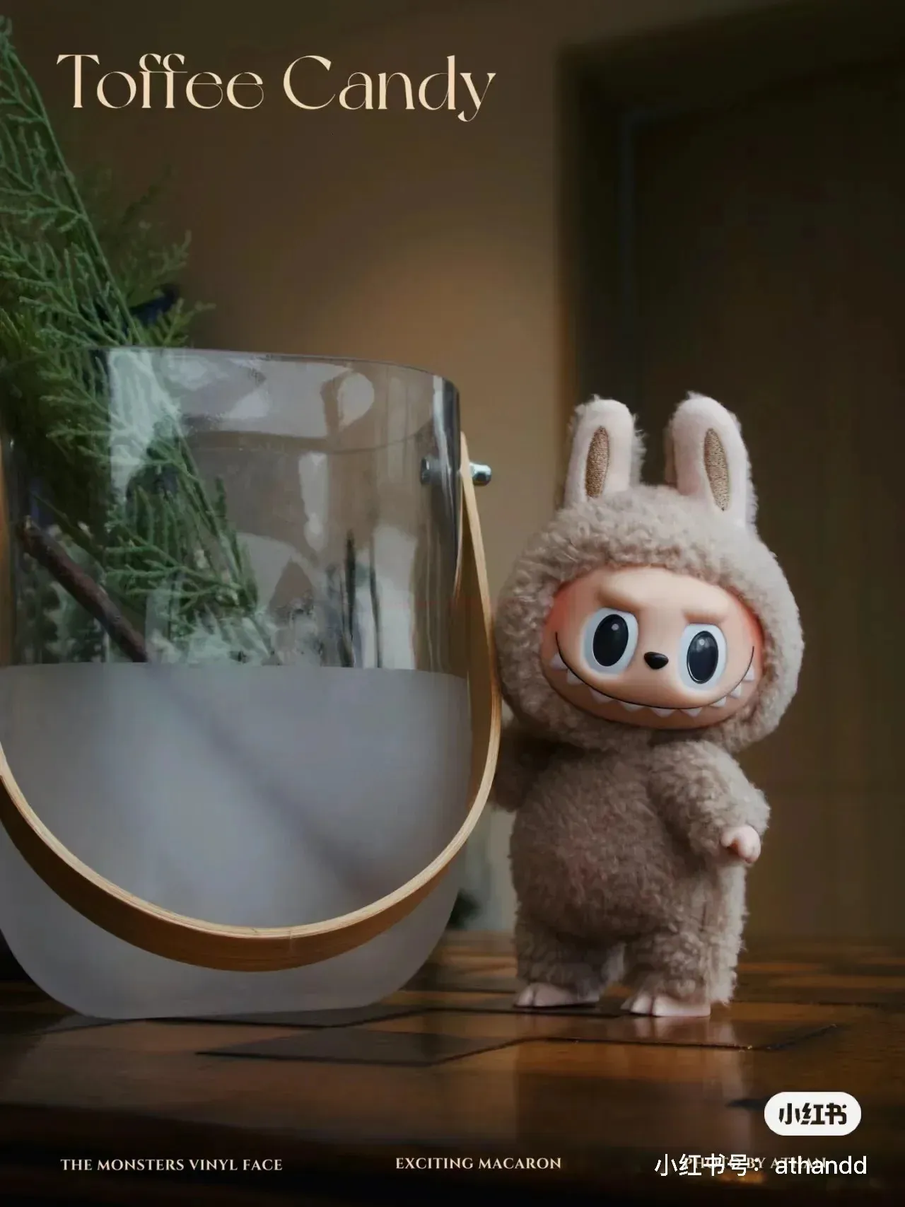 ブラインドバッグおもちゃラブブモンスター心臓マカロン