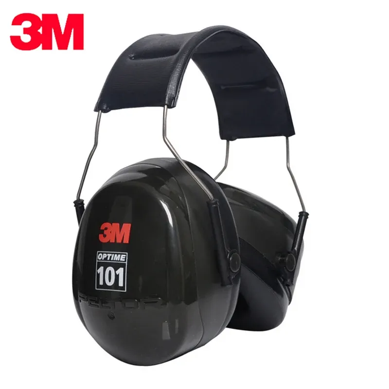 Aksesuarlar 3M H7Asafety Antoise Earmuffs Kulak Koruyucu Açık Hava Avı Sesli Ses geçirmez Fabrika İşçi Sessiz Kulak Koruma