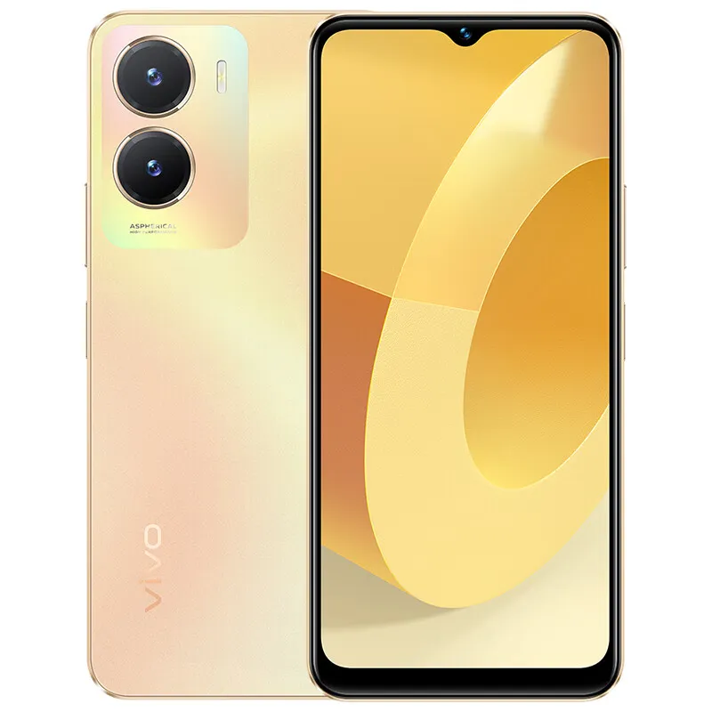 Originale Vivo Y35 5G cellulare Smart 6GB RAM 128GB ROM MTK Dimensità 700 Android 6.51 "Schermata intera LCD 13.0MP OTG 5000MAH ID ID ID FACCIO WAKE THE CELL CELLA