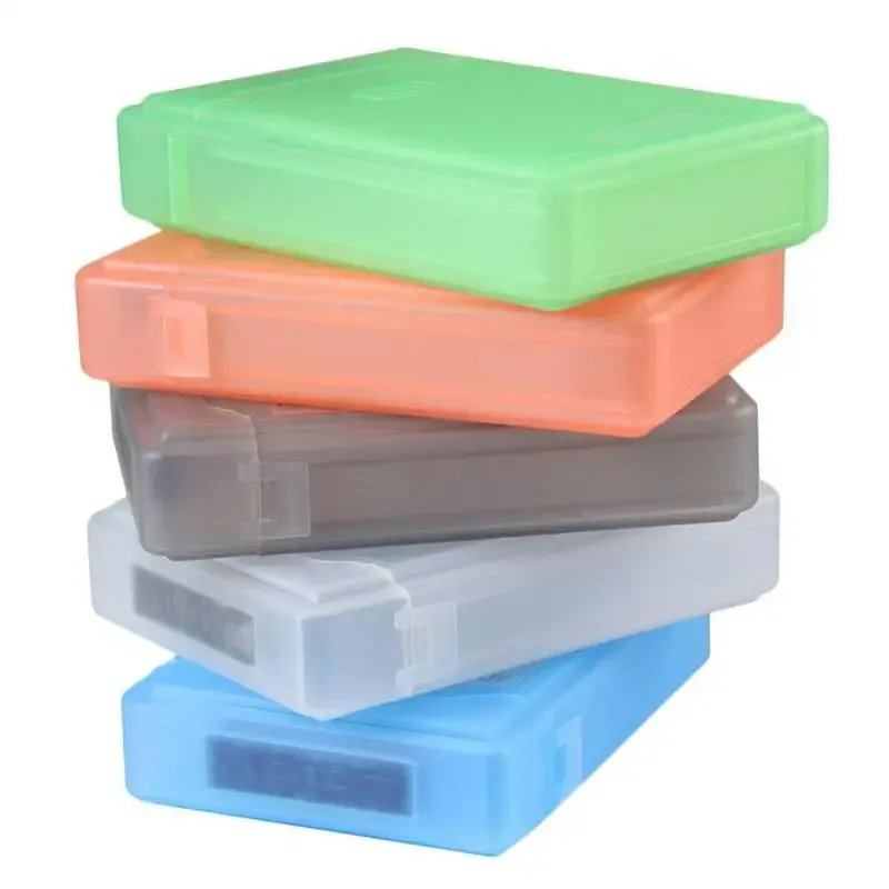 Enclosure For 3.5 Inch Hard Drive Box Caddy Cover External Hard Drive Disk Storage Box For SATA HDD IDE Enclosure Multi Color