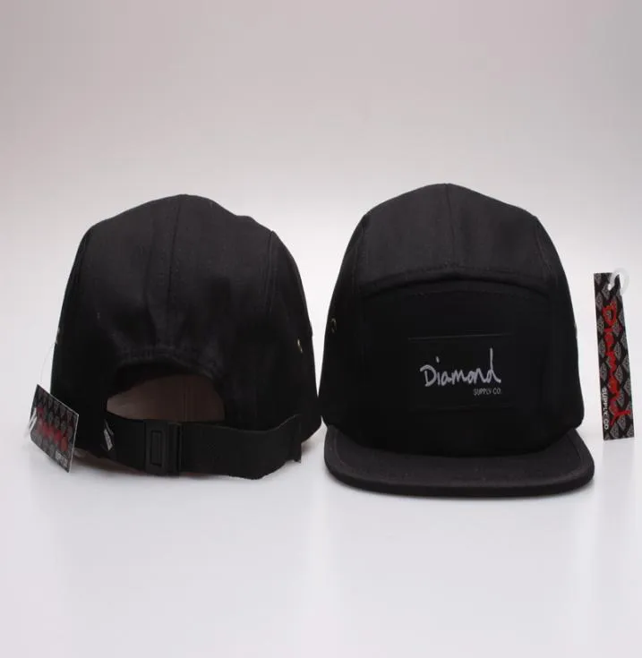 Diamonds Supply Co 5 панель камуфляжа леопард Brim Brim Brim Base Baseball Capback Caps Gorras Bones Летние шляпы для мужчин женщины целый 8761084