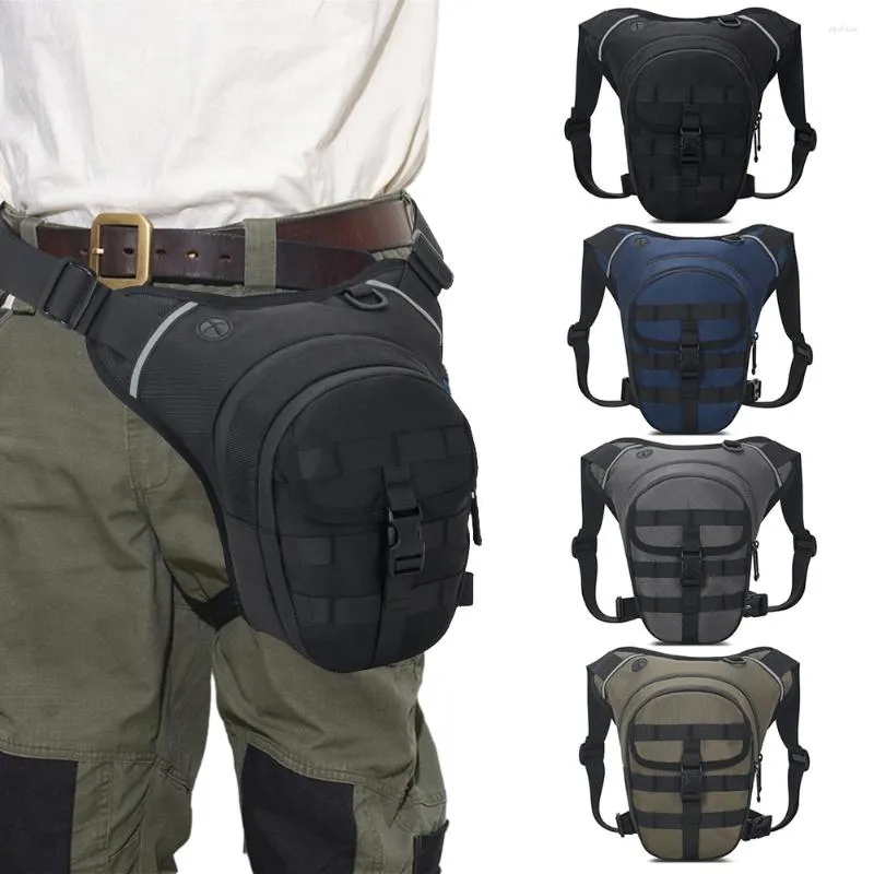 Outdoor Bags Motorcycle Drop Leg Bag Waist Large Capacity Motorbike Riding Chest Multi-Function Breathable For Travel