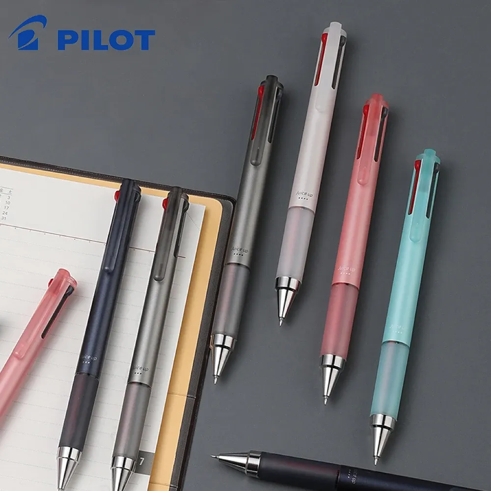 Pennen Japan piloot gelpennen sap omhoog multifunction pen beperkte parelle kleur 3in1 module pen 4in1 push 0,4 mm schoolbenodigdheden